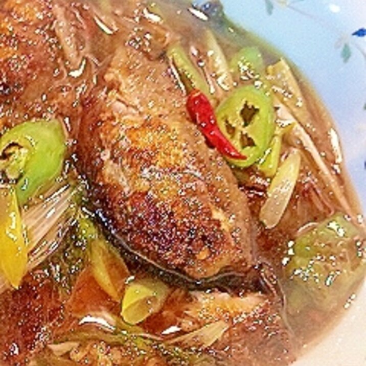 ピリッと甘酸っぱさがいい!鯵の南蛮漬け